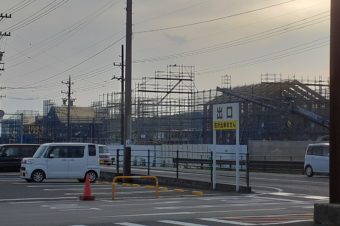 アタアタ最寄の新堂駅が大開発中でございます